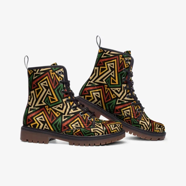 Afro Geo boots 1