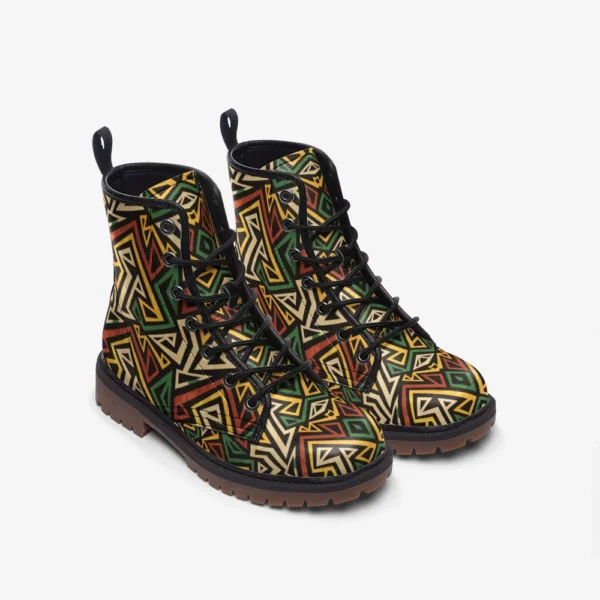 Afro Geo boots 2