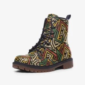 Afro Geo boots