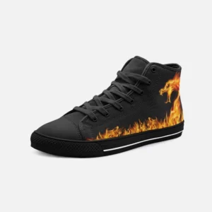 Dragon Fire High Top Sneakers