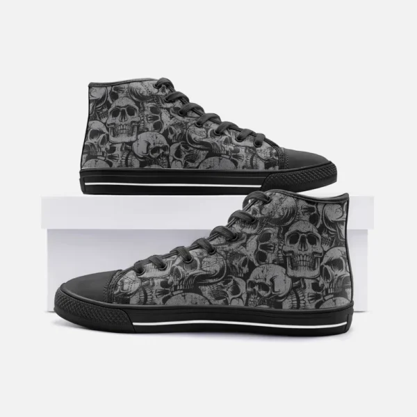 Gray skull High Top b1