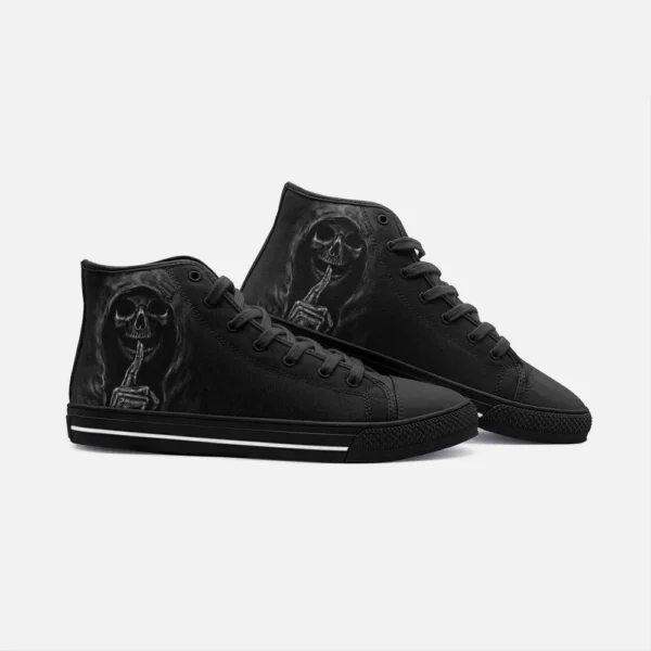 Hooded Skull High Top 2