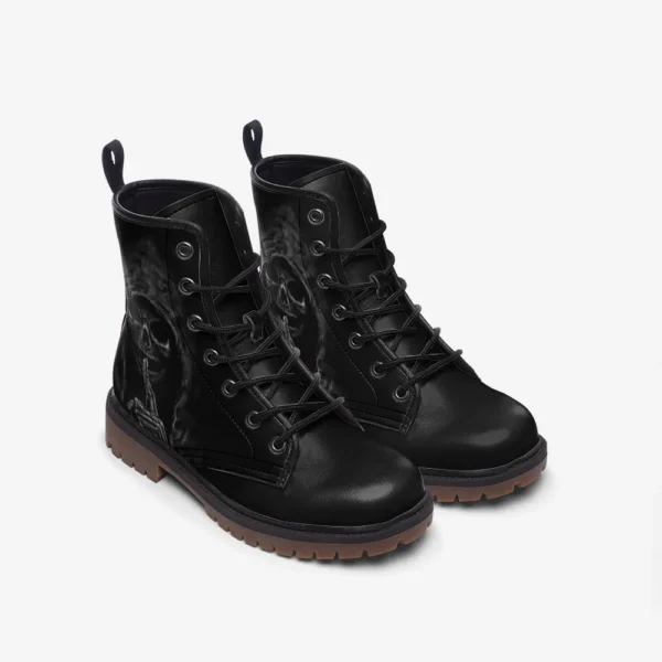 Hooded Skull boots 2