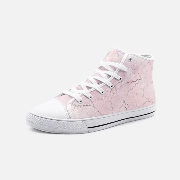 Marble and Lightening High Top w