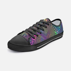 Neon Low Top Sneakers