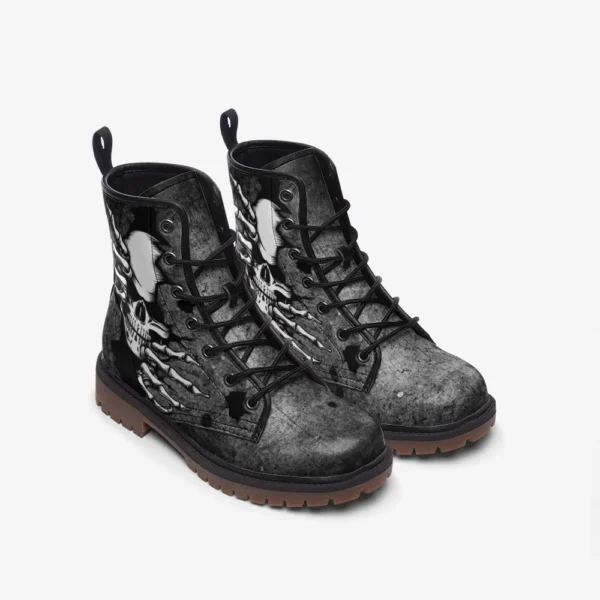 Peeping Skull Boots 2