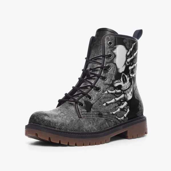 Peeping Skull Boots