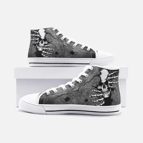 Peeping Skull High Top w1