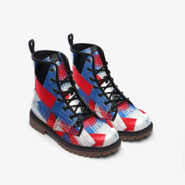 Plaid boots 2