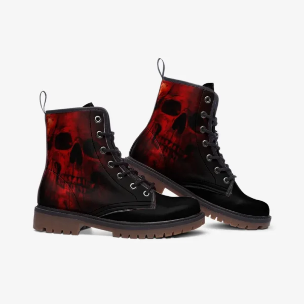 Red Skull boots 1