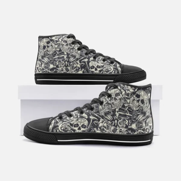 Silver Skull High Top b1