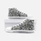 Silver Skull High Top w1