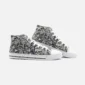 Silver Skull High Top w2