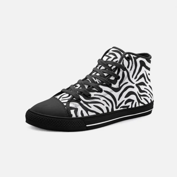 Zebra Print High Top b