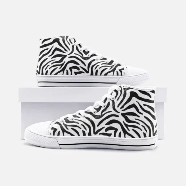 Zebra Print High Top w1