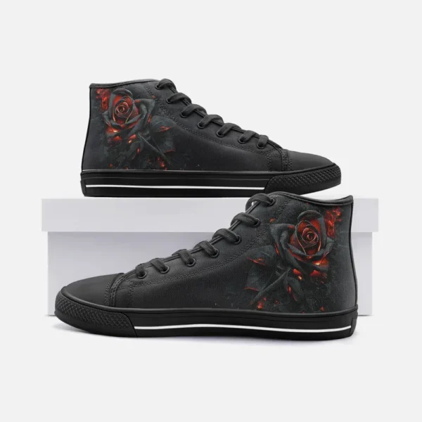burnt rose High Top 1