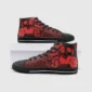 Skull Rose Snake Mandala High Top 1