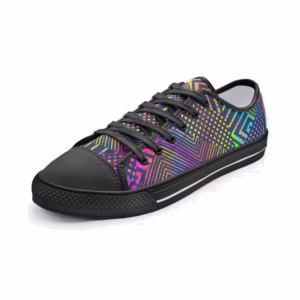 Neon Low Top Sneakers