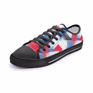 Plaid Low Top Sneakers